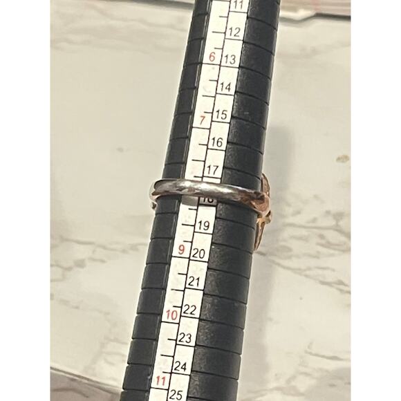 Alloy Rhinestone Square Women's Ring Faux Crystal in Mesh - Picture 5 of 8